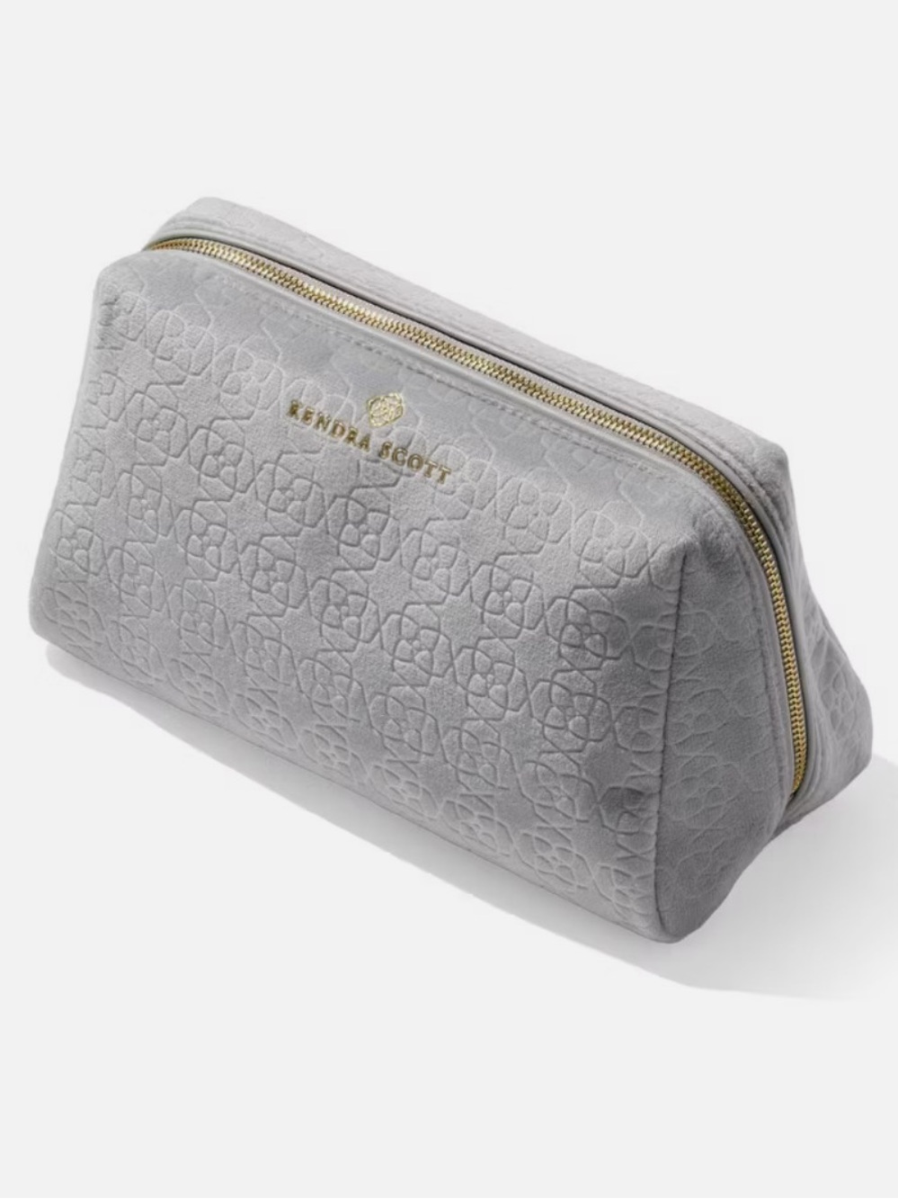 Kendra Scott Large Filigree Cosmetic Case - Cloud